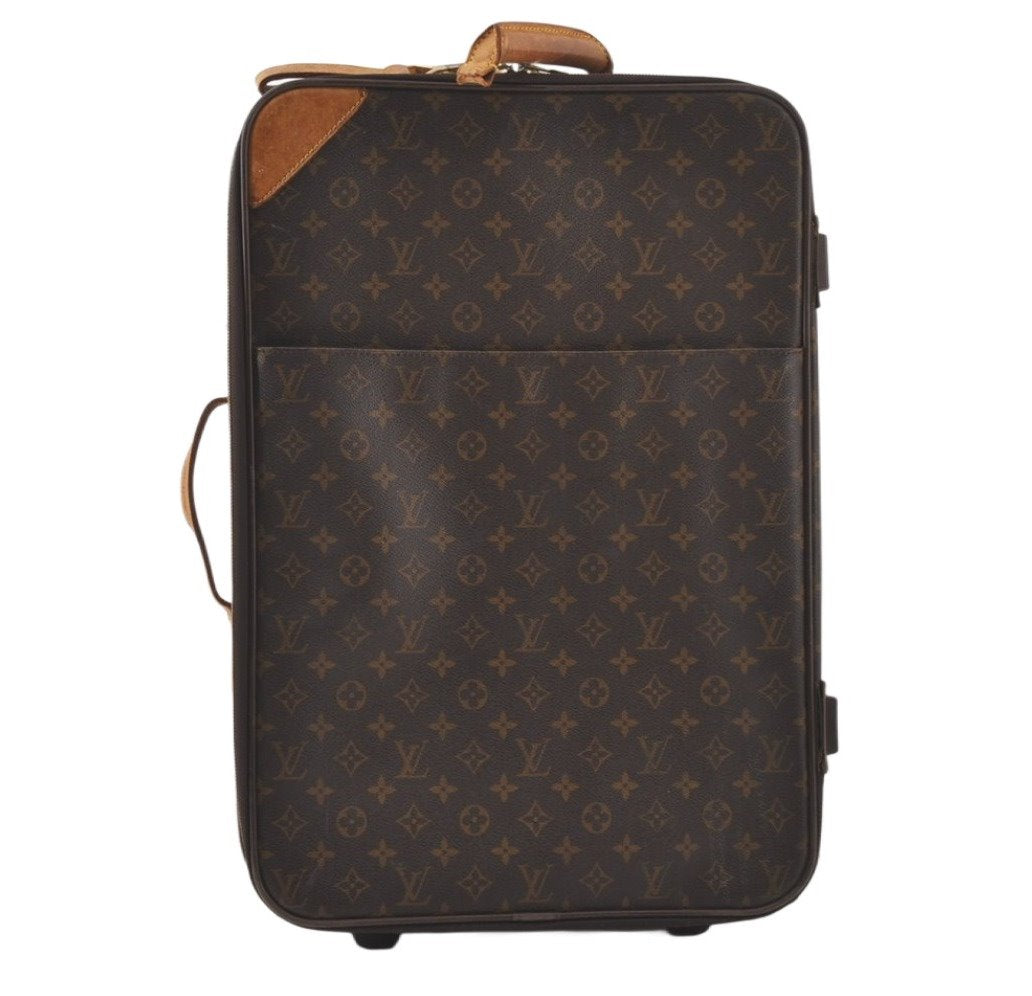 Authentic Louis Vuitton Monogram Pegase 55 Travel Suitcase M23294 LV 7673K