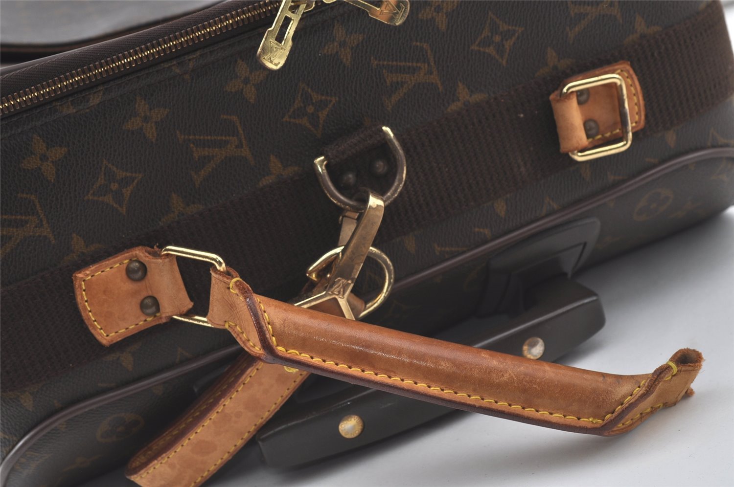 Authentic Louis Vuitton Monogram Pegase 55 Travel Suitcase M23294 LV 7673K