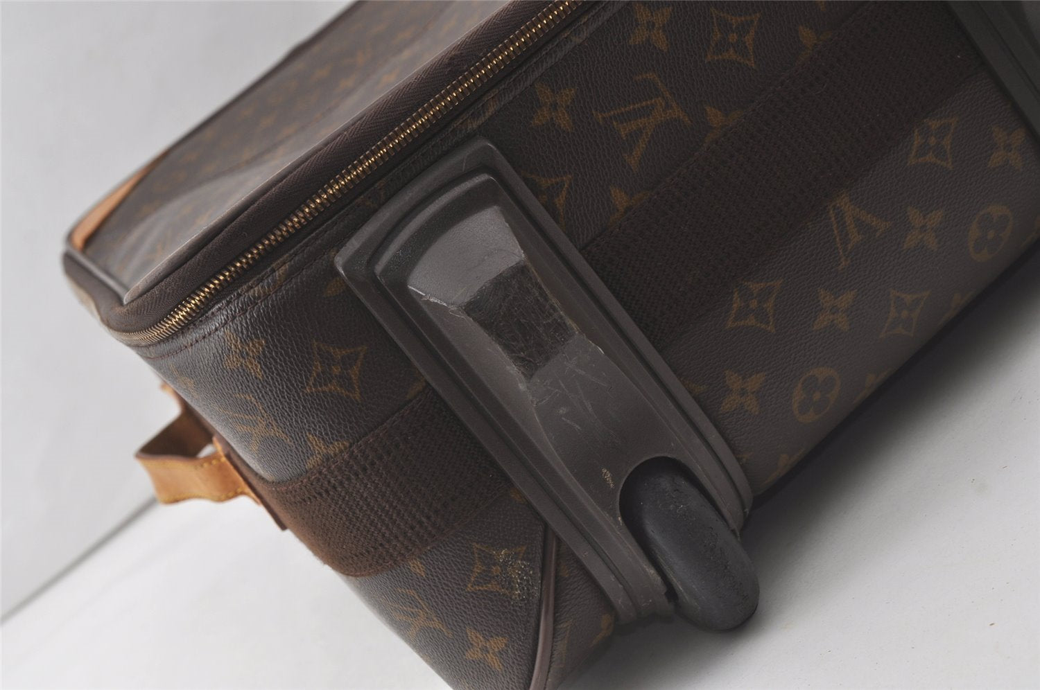 Authentic Louis Vuitton Monogram Pegase 55 Travel Suitcase M23294 LV 7673K