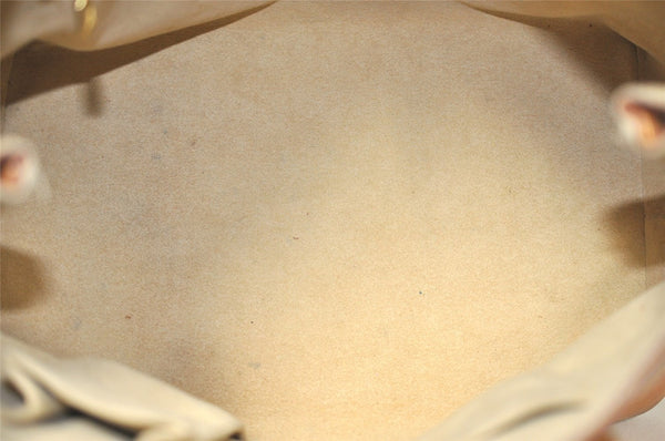 Authentic Louis Vuitton Damier Azur Hampstead PM N51207 Shoulder Tote Bag 7674J