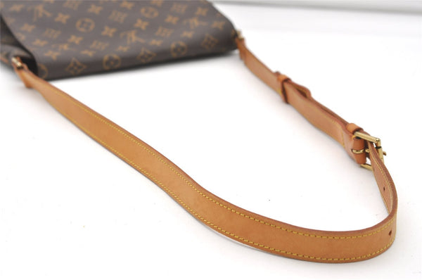 Authentic Louis Vuitton Monogram Musette Shoulder Cross Body Bag M51256 LV 7675J