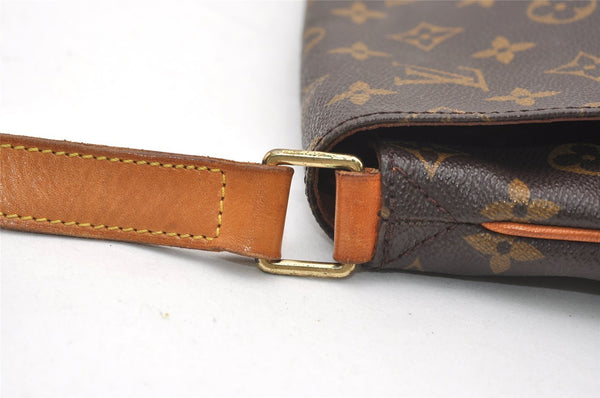 Authentic Louis Vuitton Monogram Musette Shoulder Cross Body Bag M51256 LV 7675J