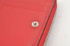 Authentic SAINT LAURENT Vintage Bifold Wallet Purse Leather Red 7675K