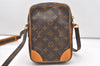 Authentic Louis Vuitton Monogram Danube Shoulder Cross Body Bag M45266 LV 7676J