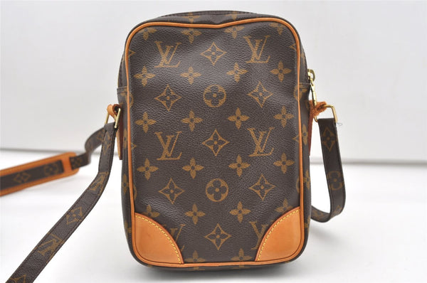 Authentic Louis Vuitton Monogram Danube Shoulder Cross Body Bag M45266 LV 7676J