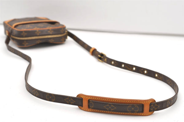 Authentic Louis Vuitton Monogram Danube Shoulder Cross Body Bag M45266 LV 7676J