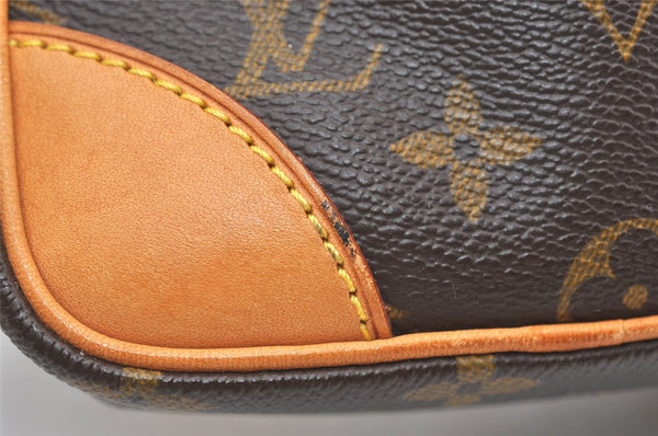 Authentic Louis Vuitton Monogram Danube Shoulder Cross Body Bag M45266 LV 7676J