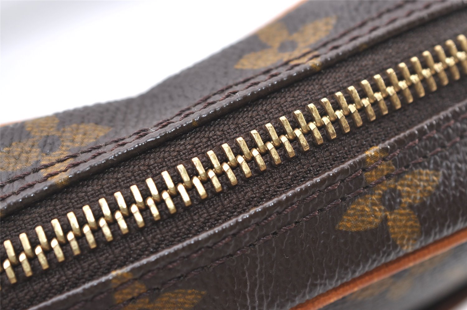 Authentic Louis Vuitton Monogram Danube Shoulder Cross Body Bag M45266 LV 7676J