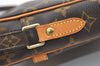 Authentic Louis Vuitton Monogram Danube Shoulder Cross Body Bag M45266 LV 7676J