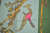 Authentic HERMES Carre 90 Scarf "Alphabet Ⅲ" Silk Green 7677I