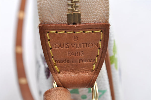 Louis Vuitton Monogram Multicolor Pochette Accessoires Pouch White Box 7678I