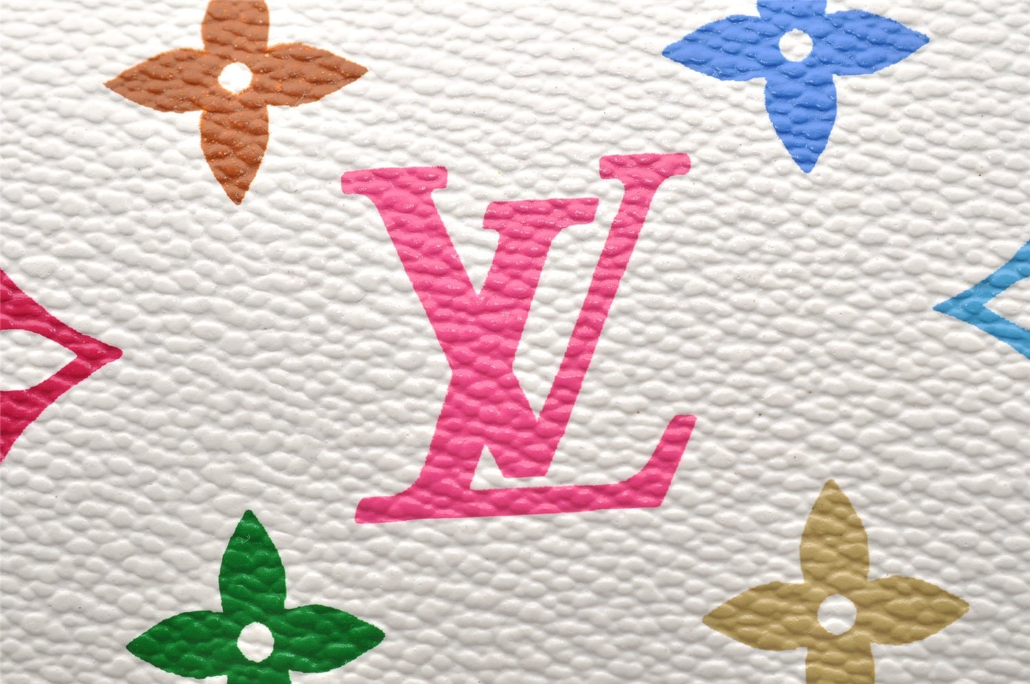 Louis Vuitton Monogram Multicolor Pochette Accessoires Pouch White Box 7678I