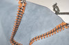 Authentic Stella McCartney Falabella Shoulder Hand Bag Leather Orange 7678J