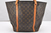 Authentic Louis Vuitton Monogram Sac Shopping PM Tote Bag M51108 LV Junk 7678K