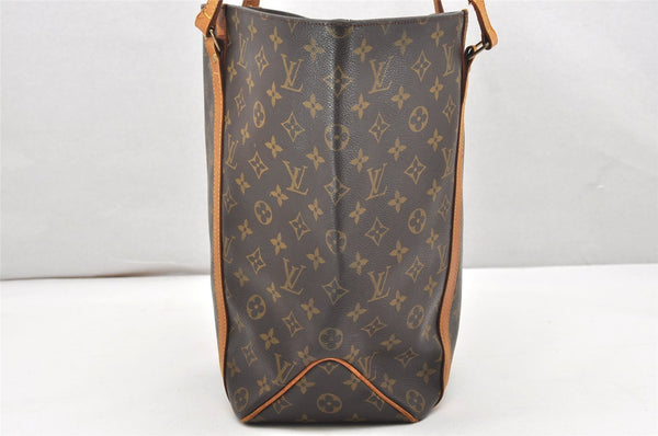 Authentic Louis Vuitton Monogram Sac Shopping PM Tote Bag M51108 LV Junk 7678K