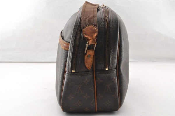 Authentic Louis Vuitton Monogram Reporter GM Shoulder Cross Bag M45252 LV 7681I