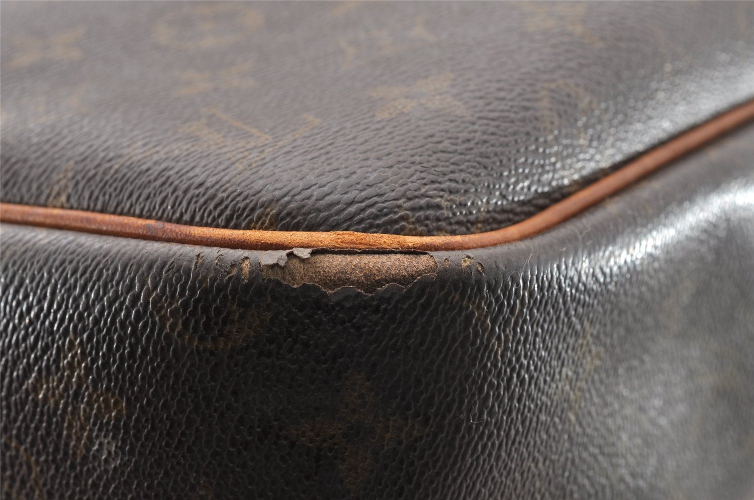 Authentic Louis Vuitton Monogram Reporter GM Shoulder Cross Bag M45252 LV 7681I