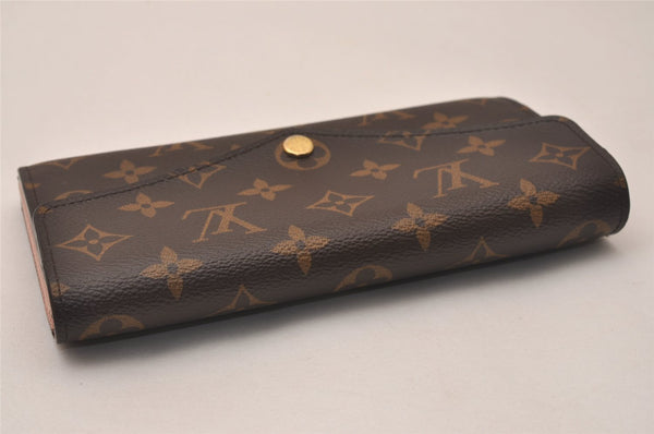 Authentic Louis Vuitton Monogram Portefeuille Sarah Purse Wallet M62235 LV 7681J