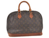 Authentic Louis Vuitton Monogram Alma Hand Bag Purse M51130 LV 7681K