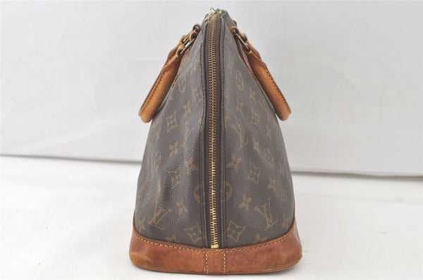 Authentic Louis Vuitton Monogram Alma Hand Bag Purse M51130 LV 7681K