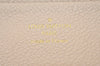 Louis Vuitton Monogram Empreinte Portefeuille Secret Compact Wallet White 7683J