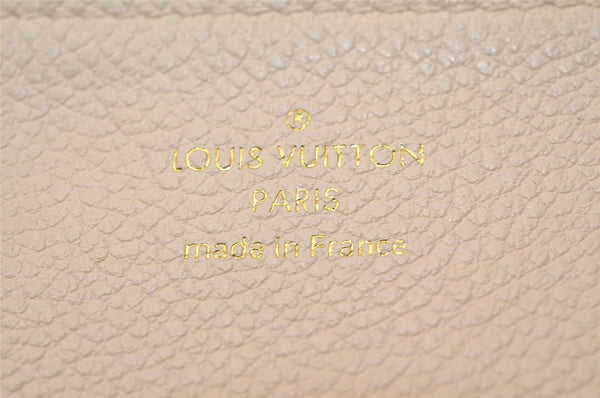 Louis Vuitton Monogram Empreinte Portefeuille Secret Compact Wallet White 7683J