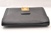 Authentic Louis Vuitton Epi Sellier Dragonne Clutch Bag Black M52612 LV 7684I