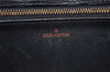 Authentic Louis Vuitton Epi Sellier Dragonne Clutch Bag Black M52612 LV 7684I