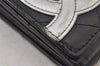 Authentic CHANEL Calf Skin Cambon Line CC Logo Long Wallet Purse Black 7685J