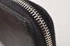 Authentic Louis Vuitton Epi Zippy Long Wallet Purse Black M60072 LV 7686J