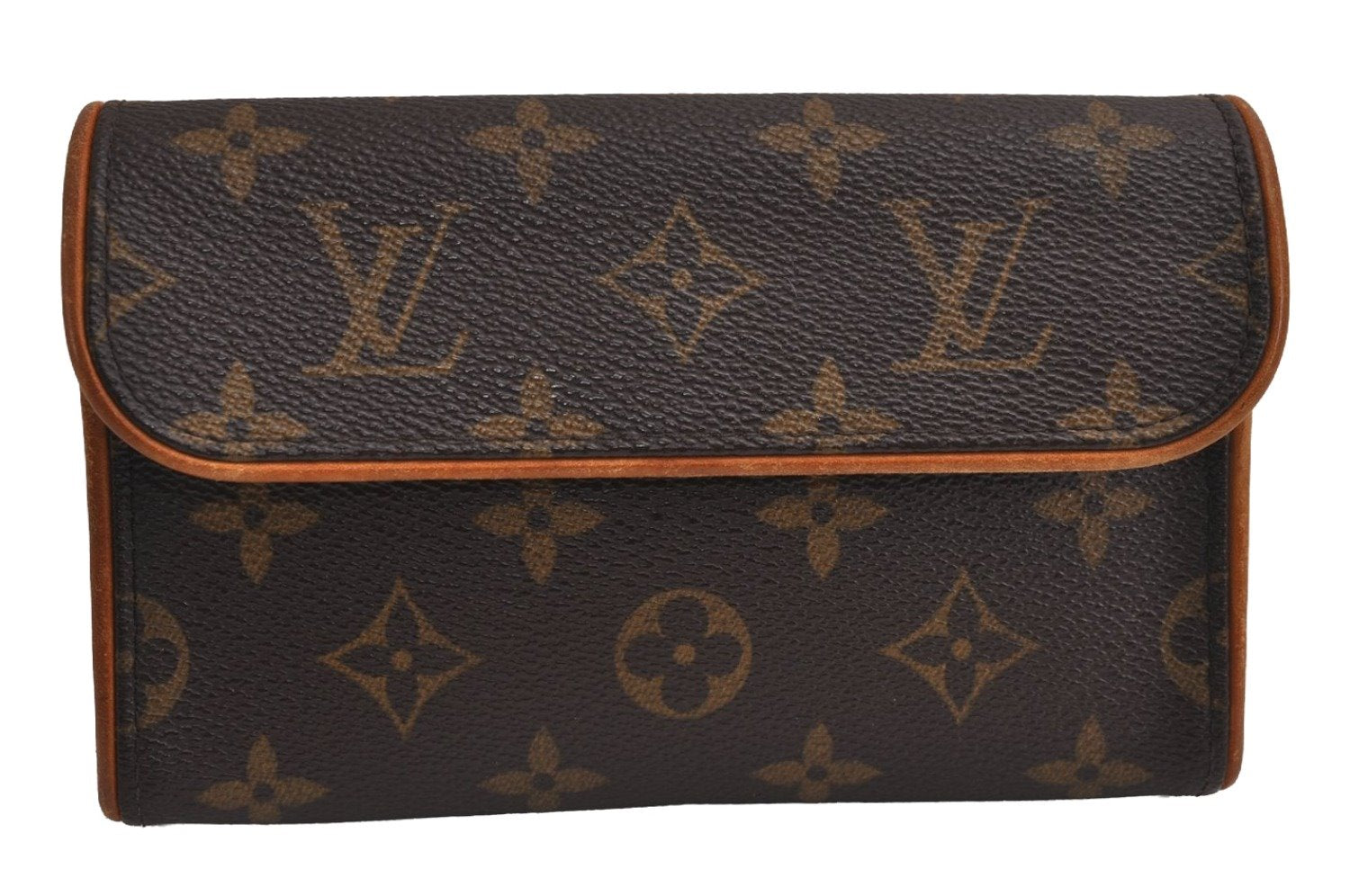 Auth Louis Vuitton Monogram Pochette Florentine Pouch Waist Bag M51855 LV 7688J