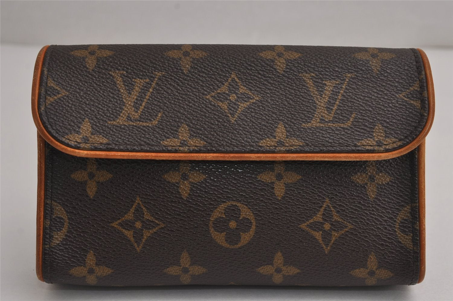 Auth Louis Vuitton Monogram Pochette Florentine Pouch Waist Bag M51855 LV 7688J