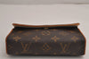 Auth Louis Vuitton Monogram Pochette Florentine Pouch Waist Bag M51855 LV 7688J