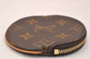 Authentic Louis Vuitton Monogram Porte Monnaie Rond Coin Purse M61926 LV 7690J