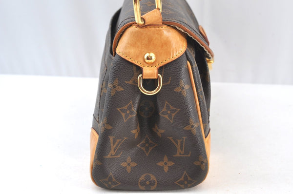 Authentic Louis Vuitton Monogram Beverly MM Shoulder Hand Bag M40121 LV 7692H