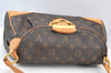 Authentic Louis Vuitton Monogram Beverly MM Shoulder Hand Bag M40121 LV 7692H