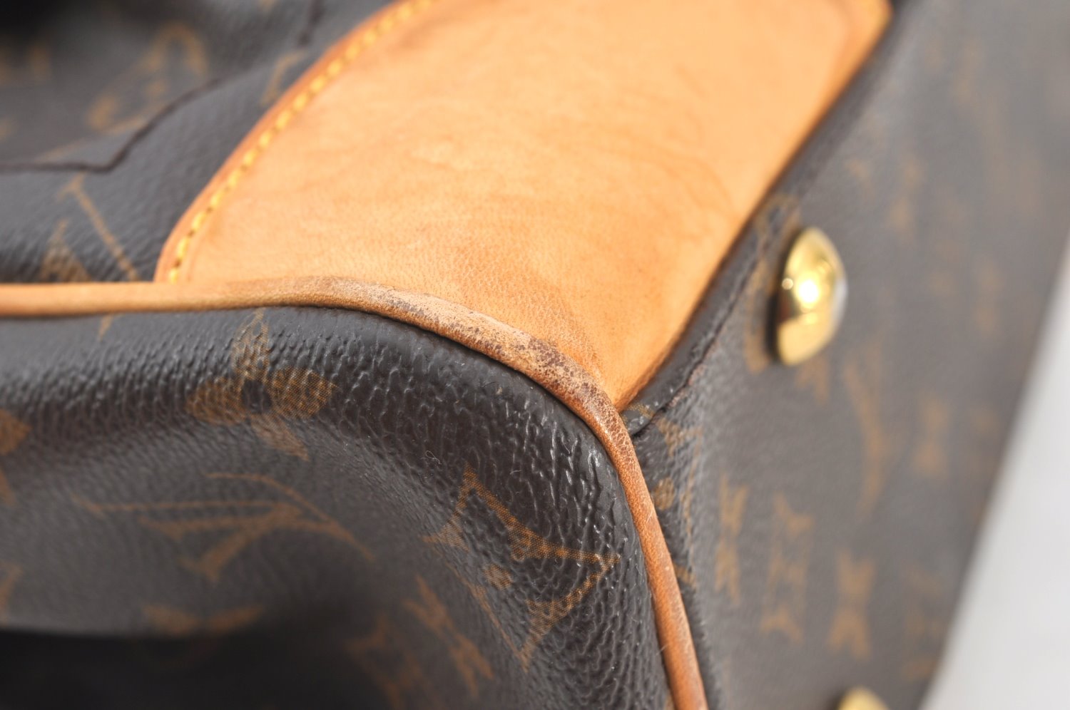 Authentic Louis Vuitton Monogram Beverly MM Shoulder Hand Bag M40121 LV 7692H