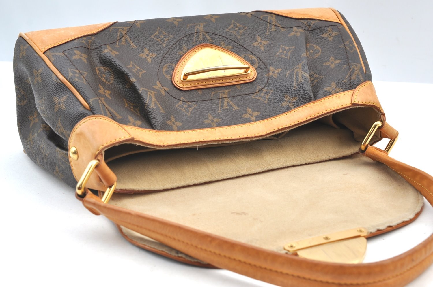 Authentic Louis Vuitton Monogram Beverly MM Shoulder Hand Bag M40121 LV 7692H