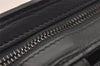 Authentic BOTTEGA VENETA Intrecciomirage Clutch Hand Bag Leather Gray 7693J