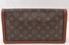 Authentic Louis Vuitton Monogram Pochette Dame GM M51810 Clutch Hand Bag 7694I