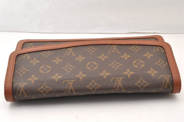 Authentic Louis Vuitton Monogram Pochette Dame GM M51810 Clutch Hand Bag 7694I