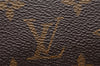 Authentic Louis Vuitton Monogram Pochette Dame GM M51810 Clutch Hand Bag 7694I