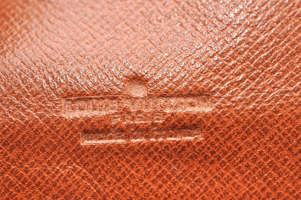 Authentic Louis Vuitton Monogram Pochette Dame GM M51810 Clutch Hand Bag 7694I