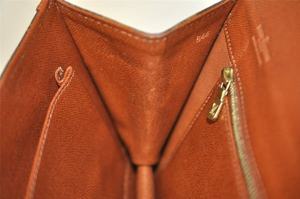 Authentic Louis Vuitton Monogram Pochette Dame GM M51810 Clutch Hand Bag 7694I