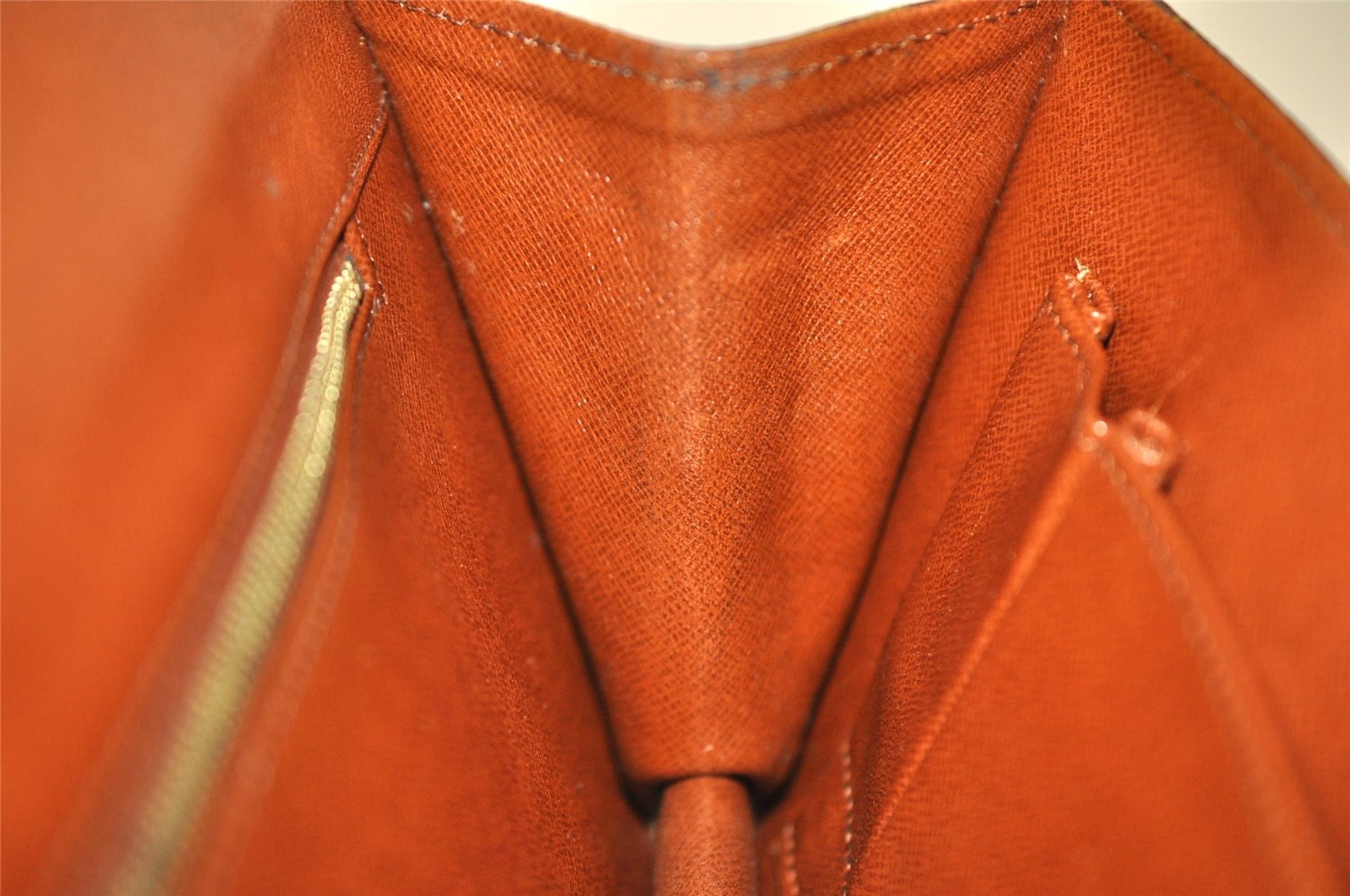 Authentic Louis Vuitton Monogram Pochette Dame GM M51810 Clutch Hand Bag 7694I