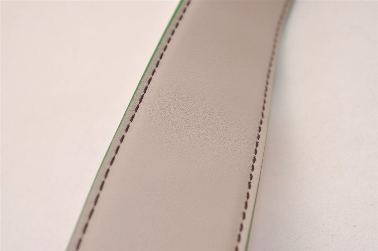 Authentic FENDI Shoulder Strap You Studs Leather 90cm 35.4