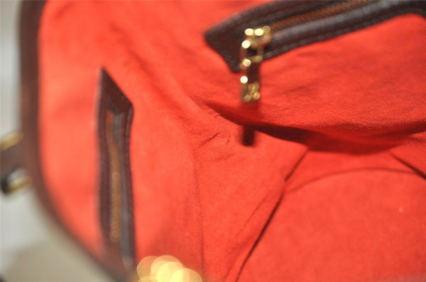 Authentic Louis Vuitton Damier Marais Bucket Shoulder Tote Bag N42240 LV 7695I