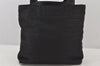 Authentic PRADA Nylon Tessuto Leather Shoulder Hand Bag Purse Black 7695K