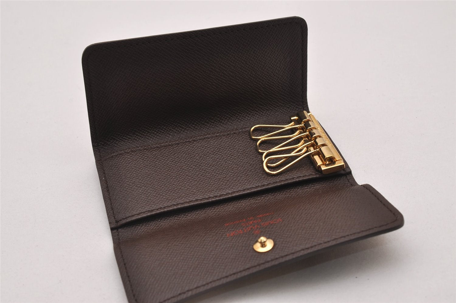 Authentic Louis Vuitton Damier Multicles 4 Key Case Holder N62631 LV 7696I