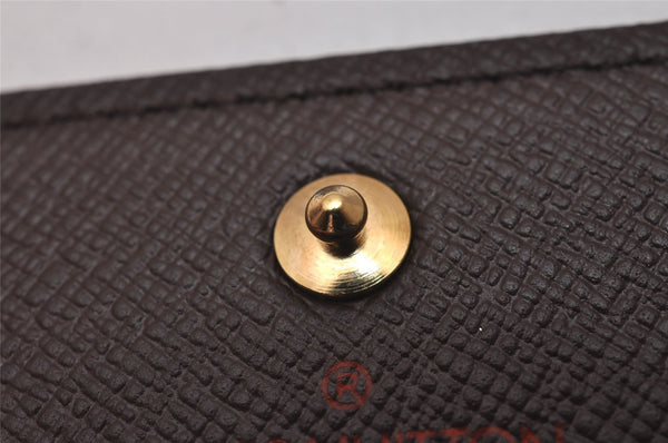 Authentic Louis Vuitton Damier Multicles 4 Key Case Holder N62631 LV 7696I